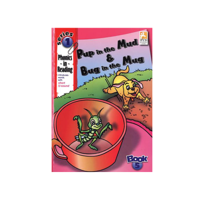 Picture of PHONICS IN READING-PUP IN THE MUD & BUG IN THE MUD-BOOK 5