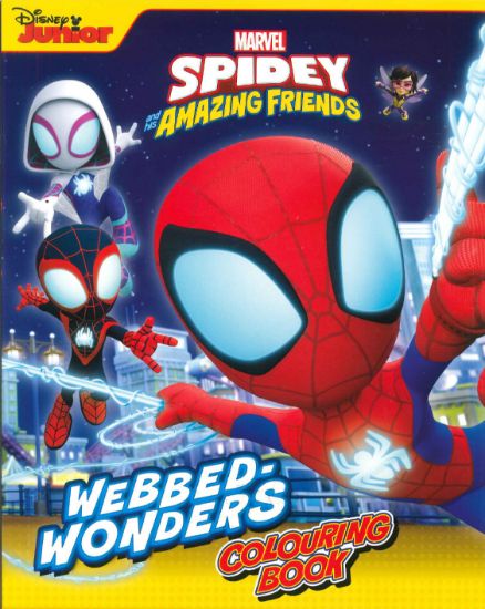 Picture of DISNEY JUNIOR MARVEL SPIDEY 16PP COLORING BOOK-WEBBED-WONDERS