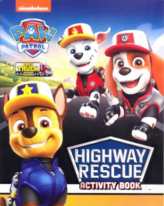 Picture of NICKELODEON PAW PATROL 16PP ACTIVITY BOOK-HIGHWAY RESCUE